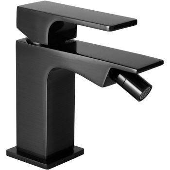 Смеситель для биде Remer Absolute AU20CFP Черный брашированный хром — фото 1, Смесители для биде