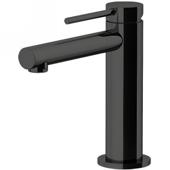 Смеситель для раковины Gattoni Circle One 9042/90NO Черный матовый — фото 1, Смесители для раковины