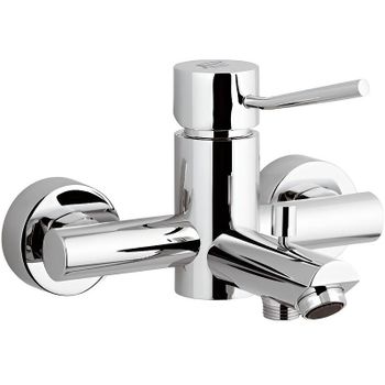 Смеситель для ванны Remer Minimal N052 Хром — фото 1, Смеситель для ванны