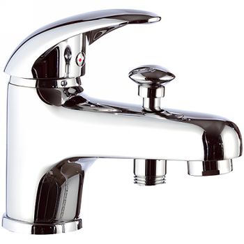 Смеситель на борт ванны Remer Ten T04 Хром — фото 1, Смесители на борт ванны