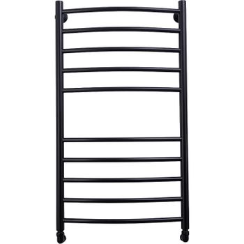 Водяной полотенцесушитель Comfysan Noumi W-10 100x40 013929 Черный матовый — фото 3, Водяные полотенцесушители