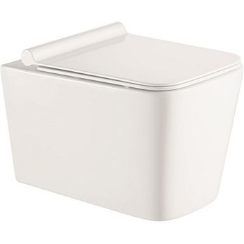 Унитаз Azario Mona AZ-0057 подвесной с сиденьем Микролифт — фото 1, Подвесные унитазы