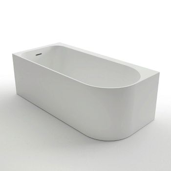 Акриловая ванна Azario Luton 170х80 LUT17080 L без гидромассажа — фото 1, Акриловые ванны