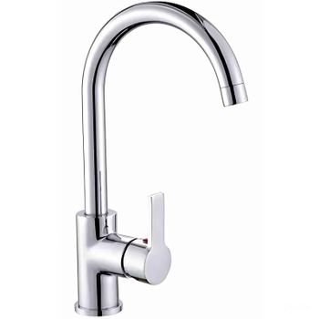 Смеситель для кухни Melodia della vita Aria MDV35715 Хром — фото 1, Смесители для кухни