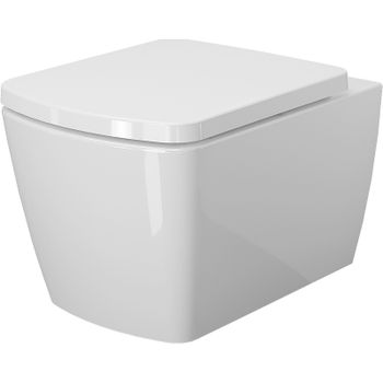 Унитаз Ambassador Kingston 143K19003RS подвесной с сиденьем Микролифт — фото 1, Подвесные унитазы