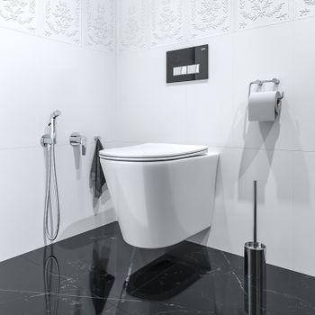 Гигиенический душ со смесителем Iddis Ray RAYSBR2i08 Хром — фото 2, Гигиенические души