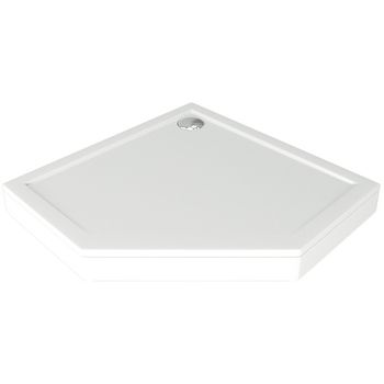 Душевой поддон из искусственного камня Good Door Пента 100x100 Белый — фото 1, Душевые поддоны из искусственного камня