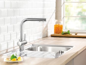 Смеситель для кухни Blanco Fontas II 525137 Хром — фото 7, Смесители для кухни