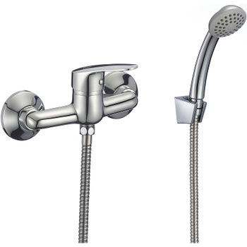 Смеситель для душа Milardo Simp SIMSB00M03 Хром — фото 1, Смеситель для душа