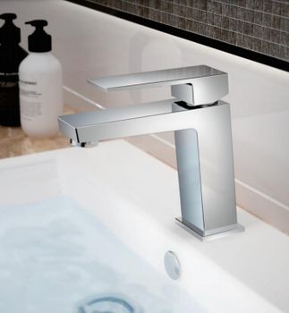 Смеситель для раковины Haiba HB10191 Хром — фото 3, Смесители для раковины