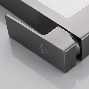 Смеситель для раковины Rose R18T R1811T-1 Оружейная сталь — фото 13, Смесители для раковины