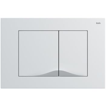 Клавиша смыва Iddis Unifix UNI05MWi77 Белая матовая — фото 1, Кнопки смыва