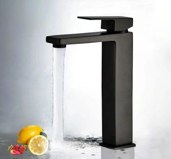 Смеситель для раковины ALMAes Fango TVZ-0935 Черный матовый — фото 4, Смесители для раковины