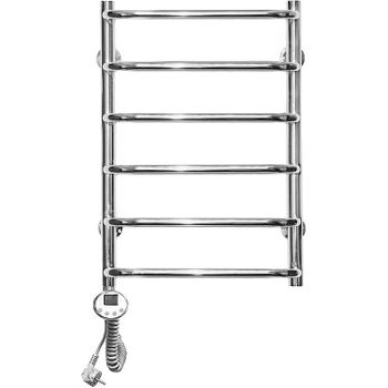 Электрический полотенцесушитель Domoterm Стефано П6 400x600 EL Хром — фото 1, Электрические полотенцесушители