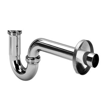 Сифон для раковины CeramaLux BC-068 Хром — фото 1, Сифоны для раковины