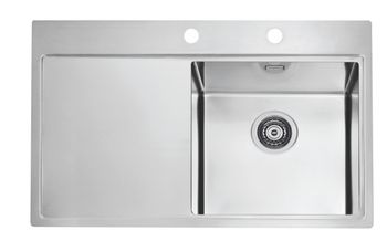 Мойка для кухни PURE 40R KMB 90 790X5251X правая в ком. с сифоном 1127252, — фото 1, Кухонные мойки