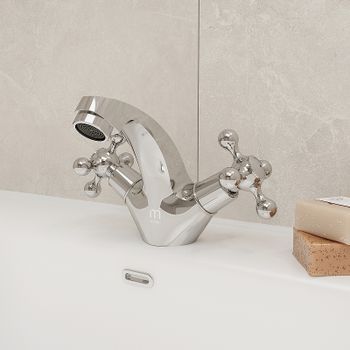 Смеситель для раковины Milardo Duplex DUPSB01M01 Хром — фото 3, Смесители для раковины