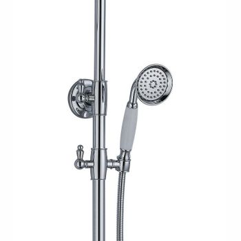 Душевая система Haiba HB24181 Хром — фото 4, Душевые стойки