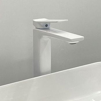 Смеситель для раковины Comforty FC071B-CKBT 00-00006501 Белый — фото 6, Смесители для раковины