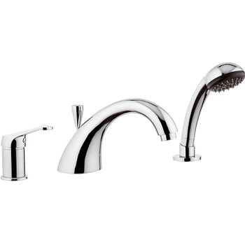 Смеситель на борт ванны Remer Remix R07 Хром — фото 1, Смесители на борт ванны