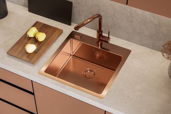 Смеситель для кухни ALVEUS ZEOS P MONARCH COPPER — фото 2, Смесители для кухни