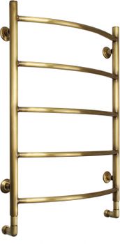 Водяной полотенцесушитель Domoterm Калипсо П5 500*700 Античная бронза — фото 4, Водяные полотенцесушители