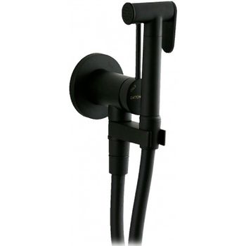 Гигиенический душ со смесителем Gattoni RT010NO Черный матовый — фото 1, Гигиенические души