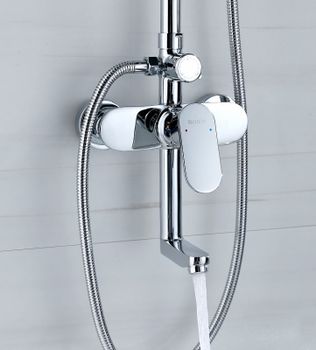 Душевая система Bond B01-9400 Хром — фото 8, Душевые стойки