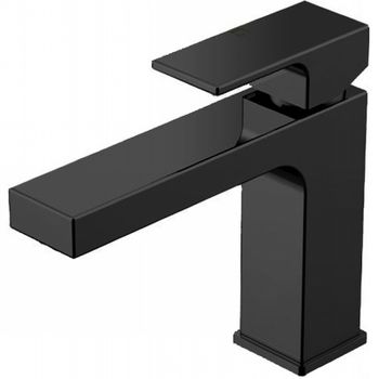 Смеситель для раковины Gattoni Kubik 2581/25N0 Черный матовый — фото 1, Смесители для раковины