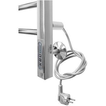 Электрический полотенцесушитель Domoterm Куба П8 500x800 EK R Хром — фото 3, Электрические полотенцесушители