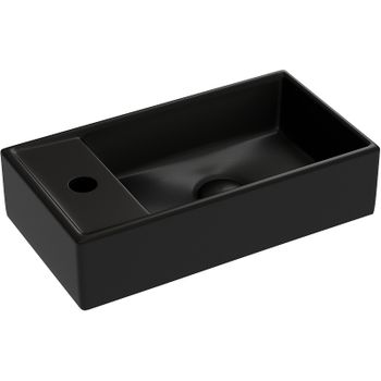 Раковина Ceramicanova Element 41 R CN6051RMB Черная матовая — фото 1, Мини-раковины