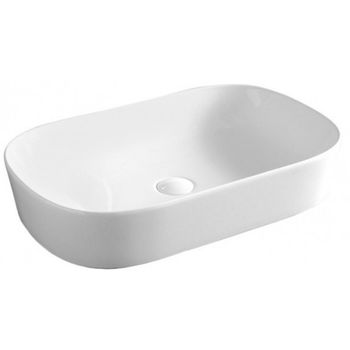 Раковина Artceram Ghost 65 GHL002 01 00 Белая — фото 1, Раковины накладные