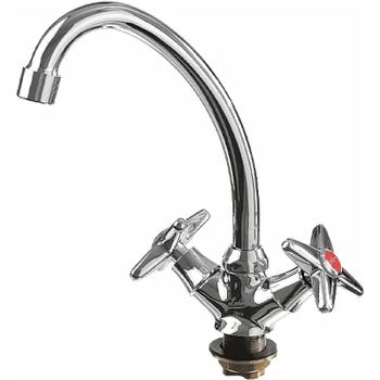 Смеситель для кухни Ledeme H20 5920L Хром — фото 1, Смесители для кухни