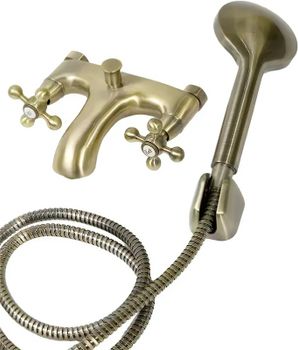 Смеситель для ванны Haiba HB3119-4 Бронза — фото 3, Смеситель для ванны