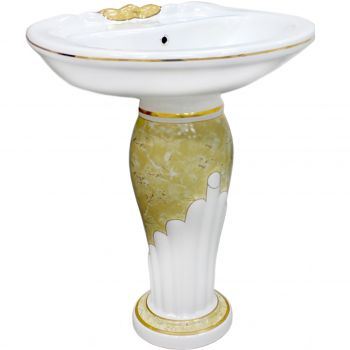 Раковина Laguraty 68 1441B Белая — фото 1, Раковины подвесные