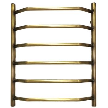 Водяной полотенцесушитель Domoterm Лаура П6 500*800 АБР Античная бронза — фото 1, Водяные полотенцесушители