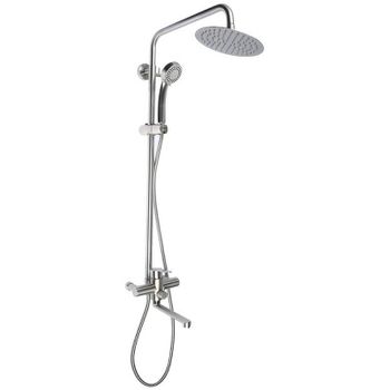 Душевая система Accoona H103 A83103-1 Нержавеющая сталь — фото 1, Душевые стойки