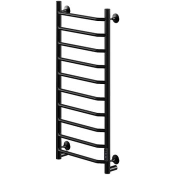 Электрический полотенцесушитель Comfysan Scola EC-10 100x40 016722 Черный матовый — фото 1, Электрические полотенцесушители