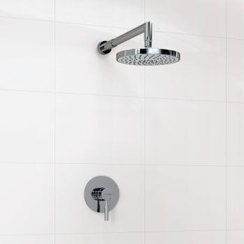 A12429 Встраиваемый комплект для душа с верхней душевой насадкой — фото 1, Встраиваемые душевые комплекты