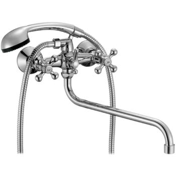 Смеситель для ванны D-Lin D140810 универсальный Хром — фото 1, Смеситель для ванны