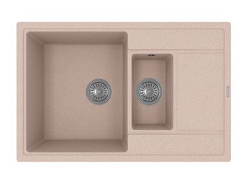 Florentina Мойка "Липси" 780_К, песочный FG — фото 1, Кухонные мойки