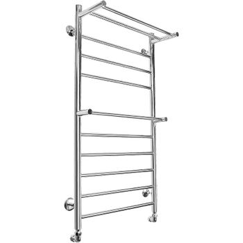 Водяной полотенцесушитель Domoterm Медея сп2 П10 500x1000 с двумя полками Хром — фото 3, Водяные полотенцесушители