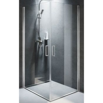 Душевой уголок Riho Novik Z209 80х80 G003021120 (GZ2080080) профиль Хром стекло прозрачное — фото 1, Квадратные душевые уголки
