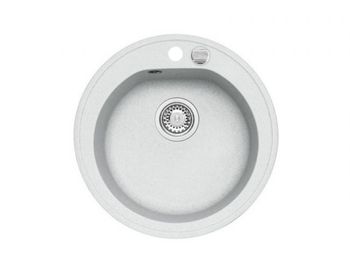 Мойка для кухни INTERMEZZO 70 GRANITAL CARBON-G91 780X480X200;1+1/2 в ком.с сифоном 1117293, — фото 1, Кухонные мойки