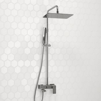 A177.069.103.010.CH Душевой комплект со смесителем — фото 1, Душевые стойки