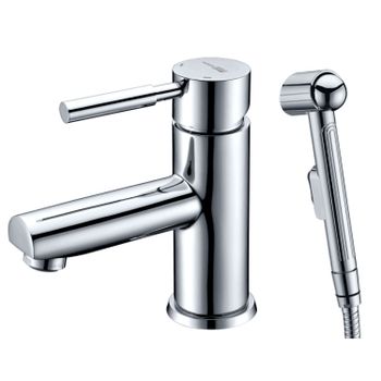 Main 4108 Смеситель для умывальника с гигиенической лейкой — фото 4, Гигиенические души