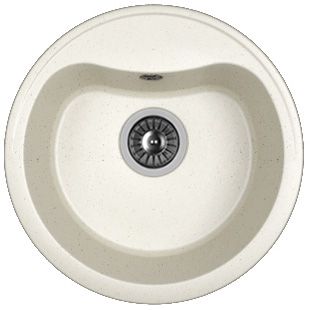 Dr.Gans Мойка "Дора", белый CMc — фото 1, Кухонные мойки