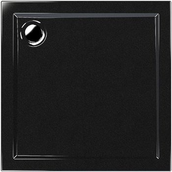 Акриловый поддон для душа Melodia della vita Eletto 80x80 MTYET8080bk Черный — фото 1, Акриловые душевые поддоны