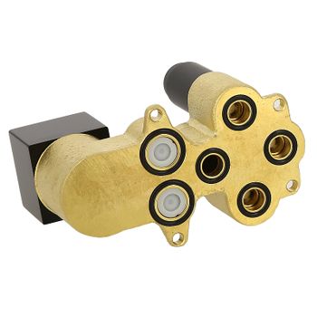 Душевая система ALMAes Eden TVZ-0817 Черная матовая — фото 2, Встраиваемые душевые комплекты