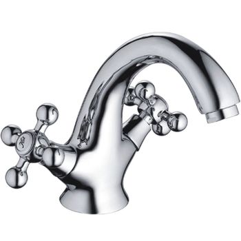 Смеситель для раковины Haiba HB1019 Хром — фото 1, Смесители для раковины